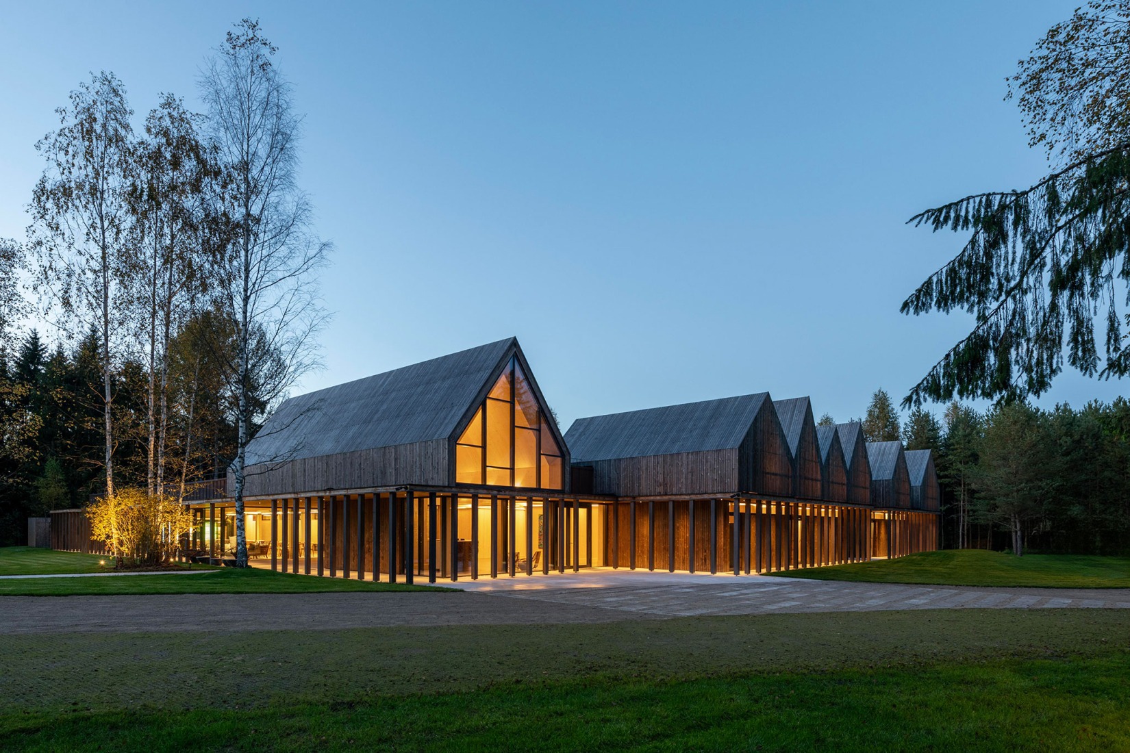 Sanctum by Arches. Photograph by Leonas Garbačauskas.