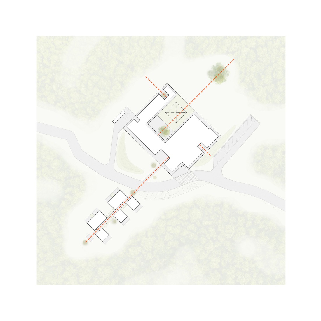 Site plan. Sanctum by Arches.