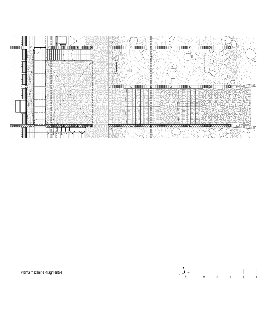 Detalle constructivo. Nave de envasado y oficinas para Clase Azul por ATELIER ARS.