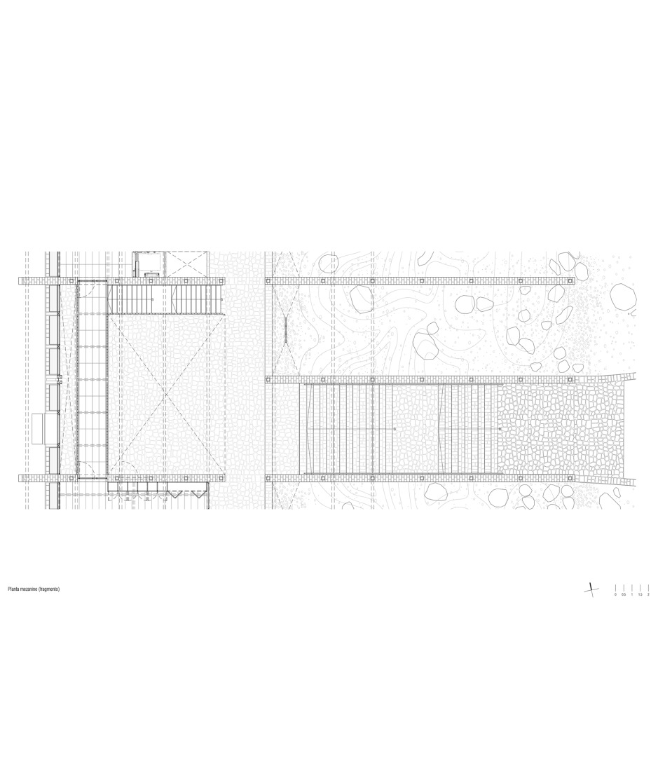 Detalle constructivo. Nave de envasado y oficinas para Clase Azul por ATELIER ARS.