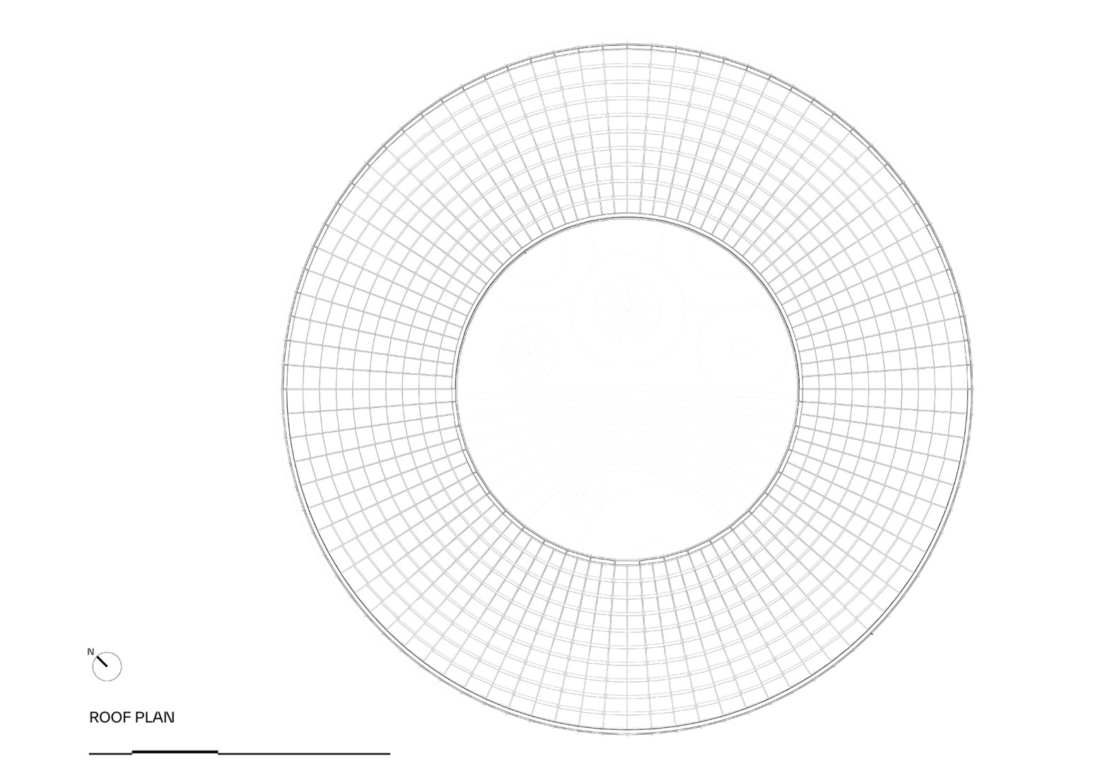Plano de planta de cubierta. Dymak HQ por BIG.