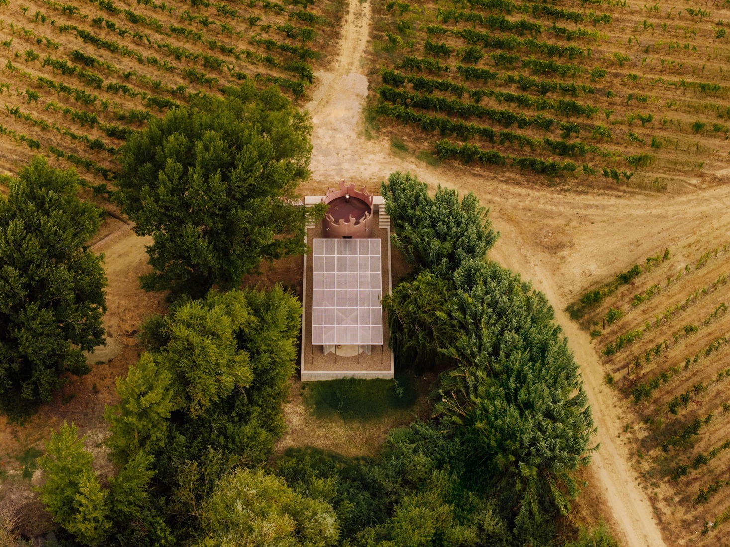 House with no skin by Bureau des Mésarchitectures. Photograph by Francisco Nogueira.
