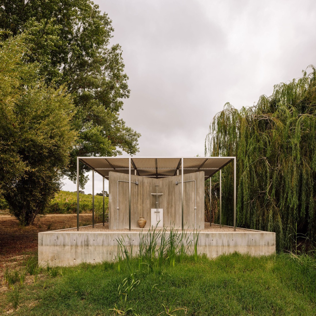 House with no skin by Bureau des Mésarchitectures. Photograph by Francisco Nogueira.