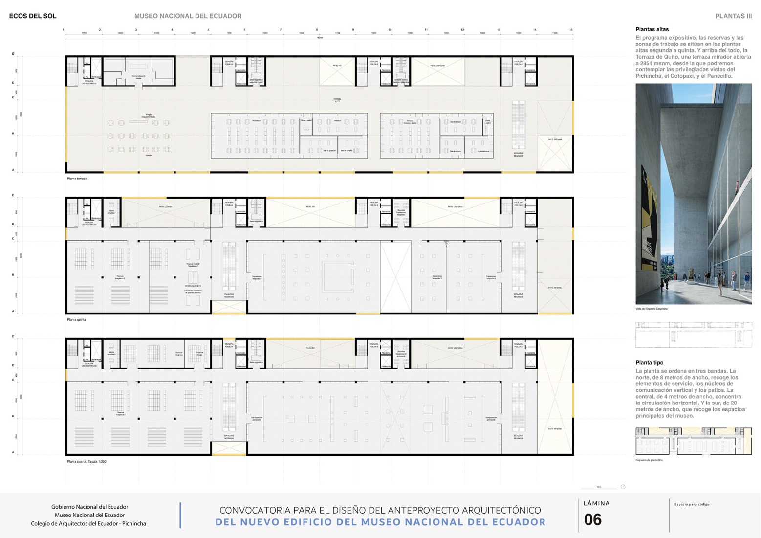 Board. "Echoes of the Sun" by Estudio de Arquitectura Campo Baeza + Maoda. Courtesy by Estudio Campo Baeza.