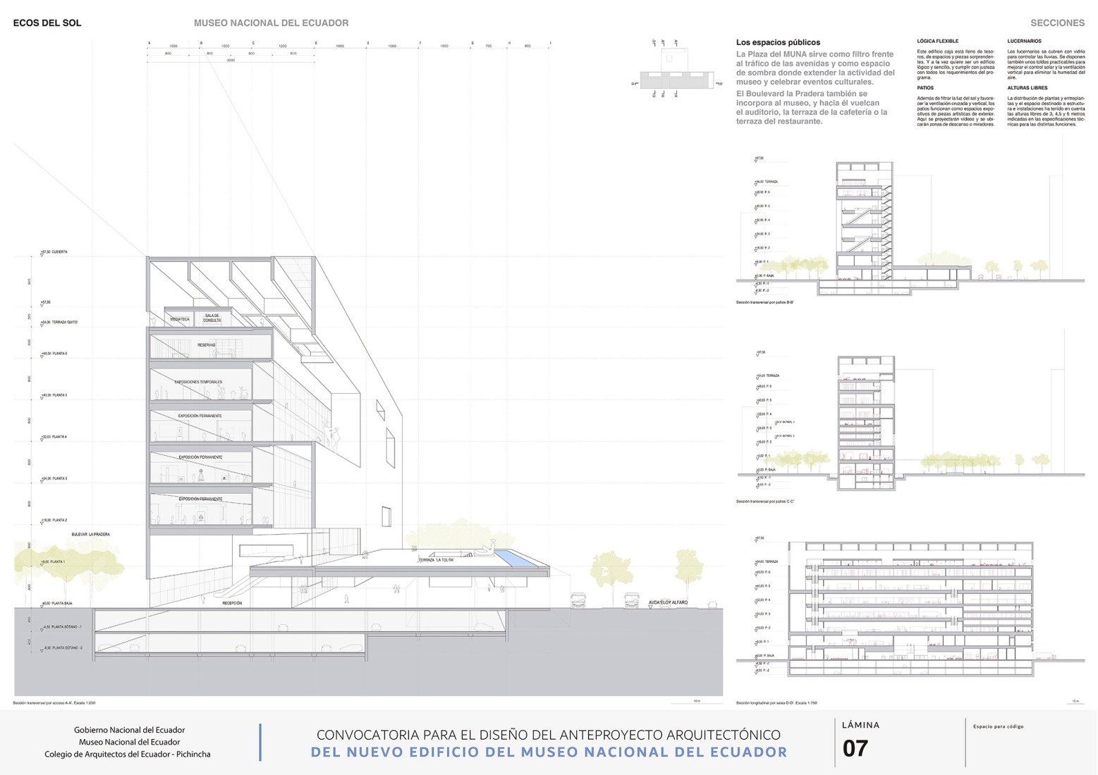 Board. "Echoes of the Sun" by Estudio de Arquitectura Campo Baeza + Maoda. Courtesy by Estudio Campo Baeza.