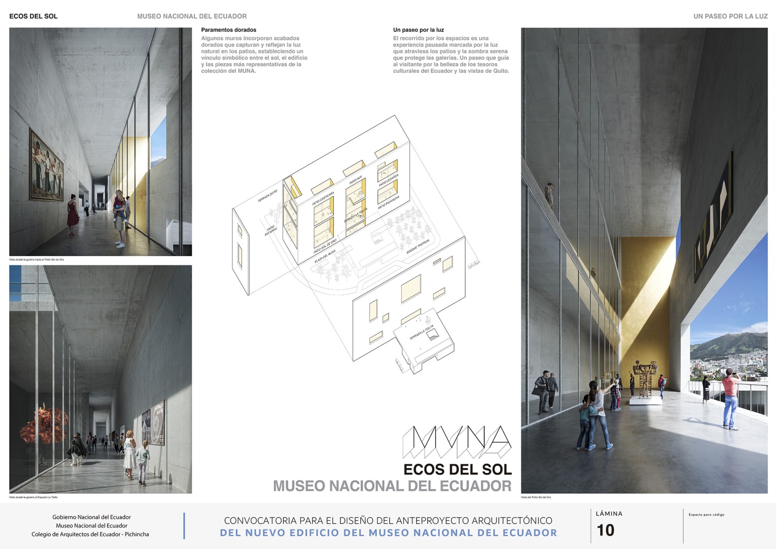 Board. "Echoes of the Sun" by Estudio de Arquitectura Campo Baeza + Maoda. Courtesy by Estudio Campo Baeza.