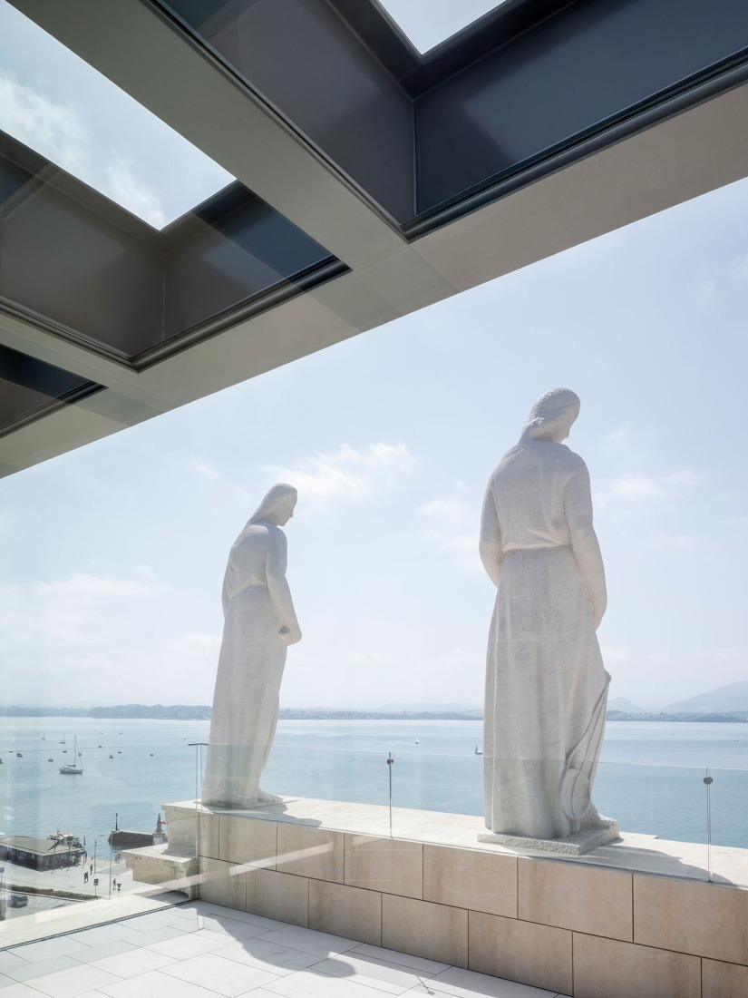Vista del interior. «Faro Santander» por David Chipperfield. Fotografía por Juan Baraja.