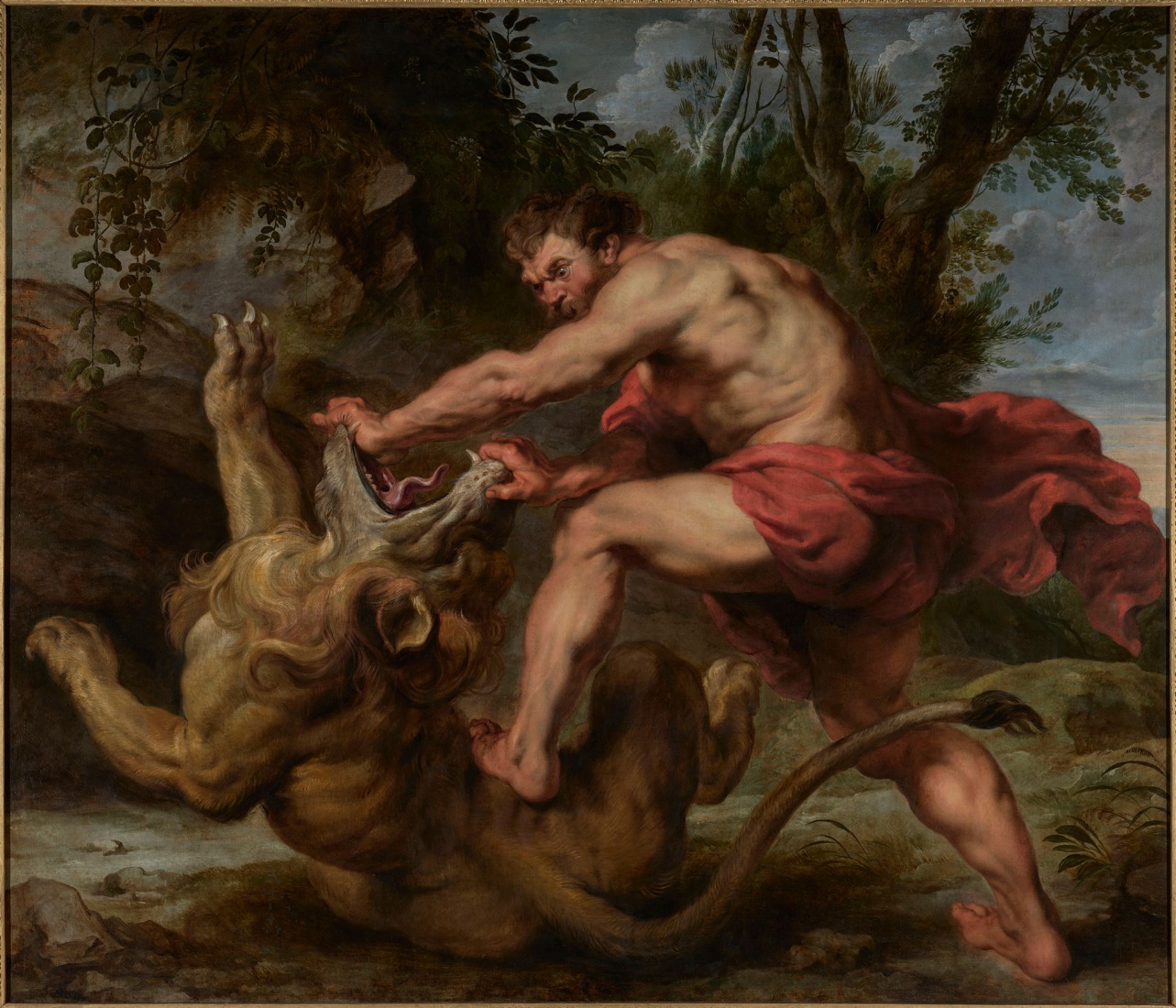 Peter Paul Rubens, Sansón y el León (1628). Colección Banco Santander.