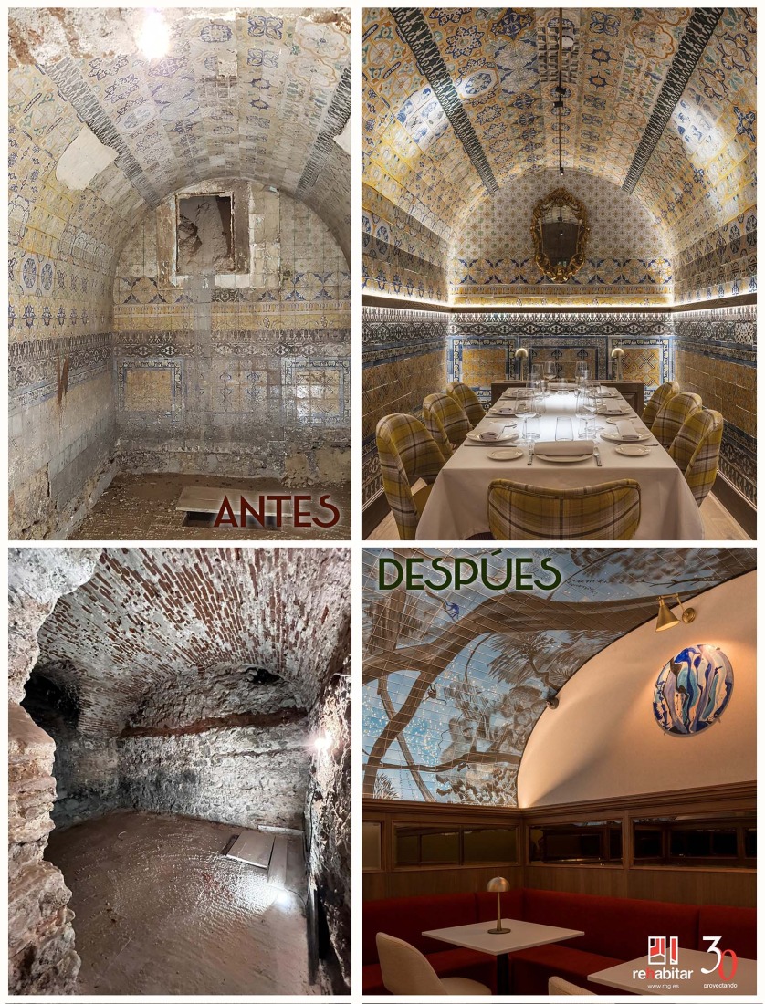 Antes y después. Los Gabrieles por Rehabitar.