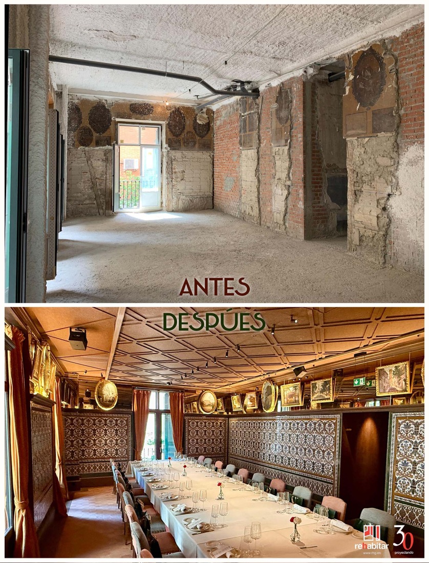 Antes y después. Los Gabrieles por Rehabitar.