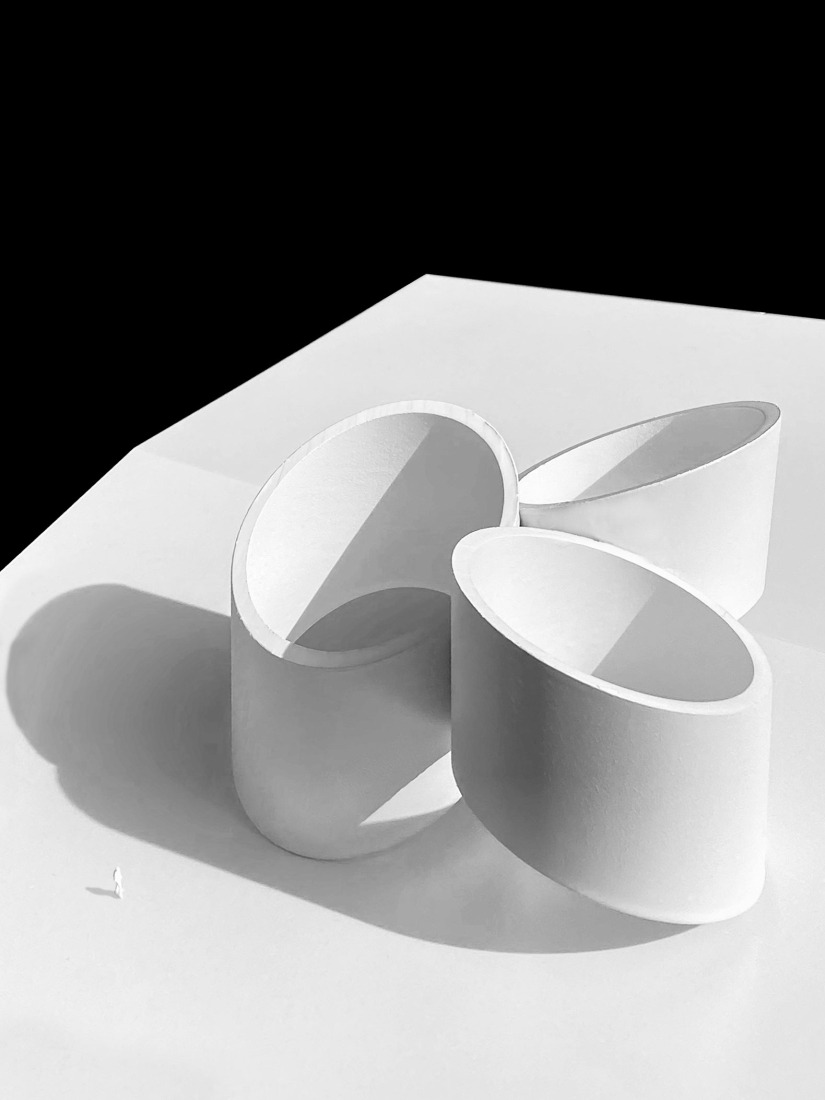 Maqueta. Casa en las Rozas por Fran Silvestre Arquitectos.