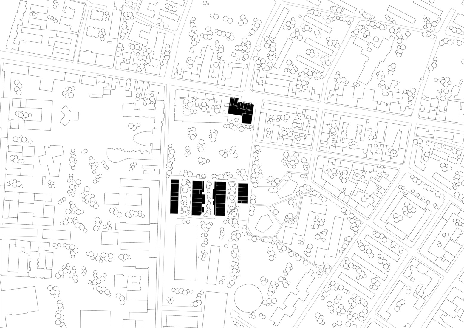 Plano de situación. «ATT - Red Emma» por Gerner Gerner Plus + AllesWirdGut.