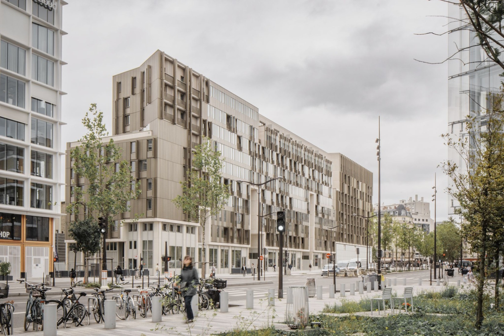 La Métropolitaine by Ignacio Prego Architectures + Thibaud Babled Architectures. Photograph by Nicolas Grosmond.