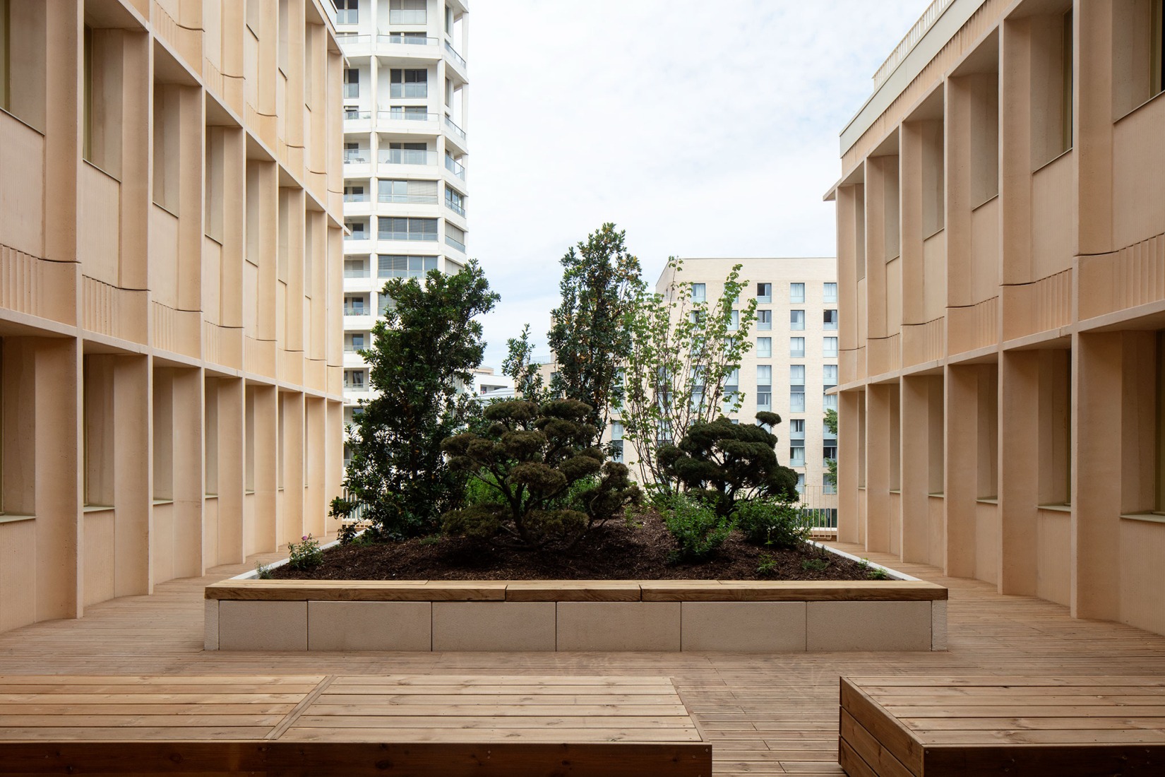 Mokuzai by It's Architecture. Photograph by Agnès Clotis.
