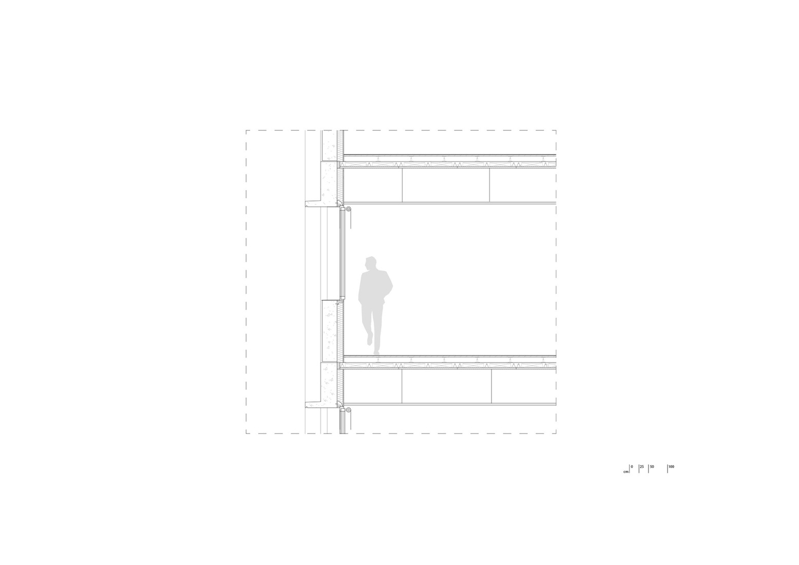 Construction section. Photograph by Agnès Clotis.