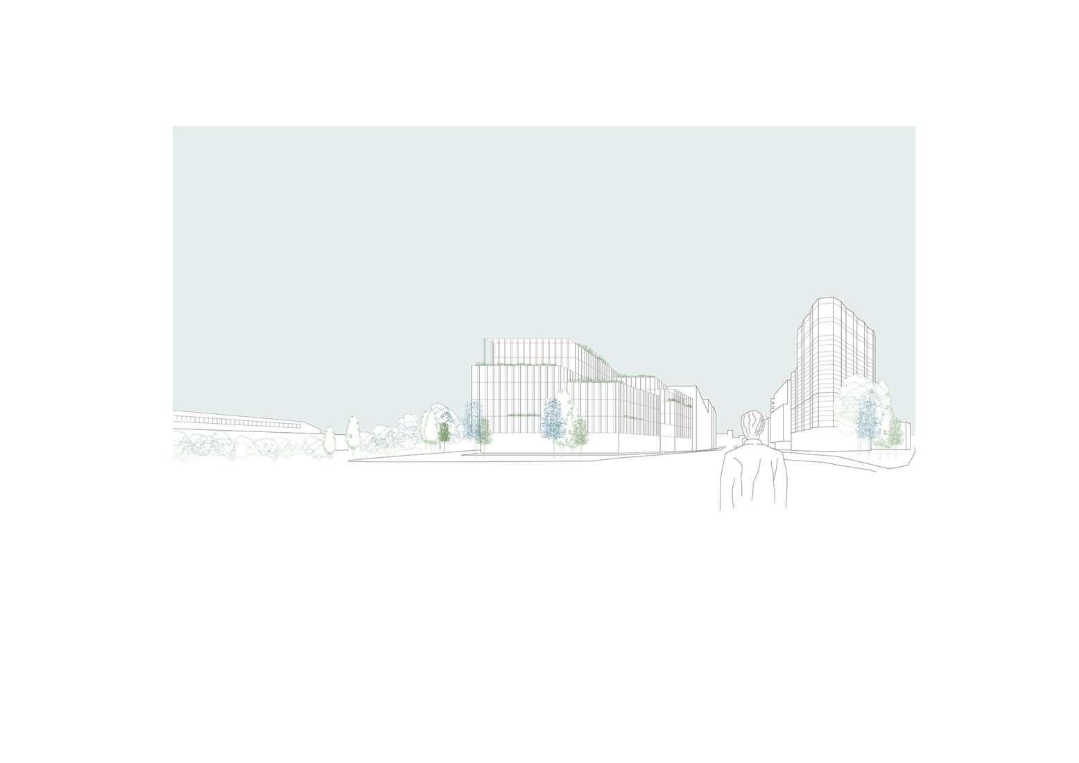 Sketch. Photograph by Agnès Clotis.