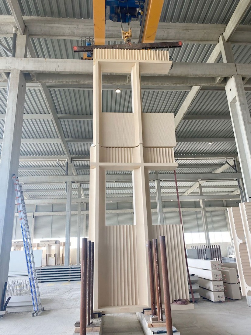 Construction process of Mokuzai by It's Architecture. Photograph by It's Architecture.