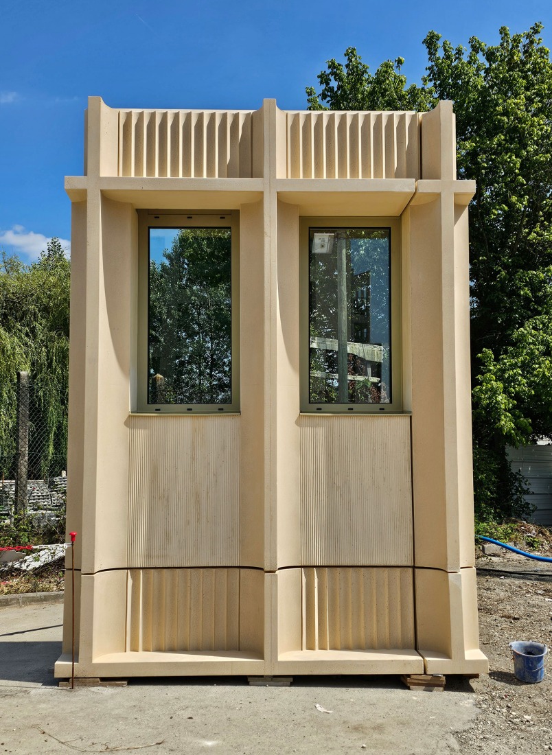 Construction process of Mokuzai by It's Architecture. Photograph by It's Architecture.