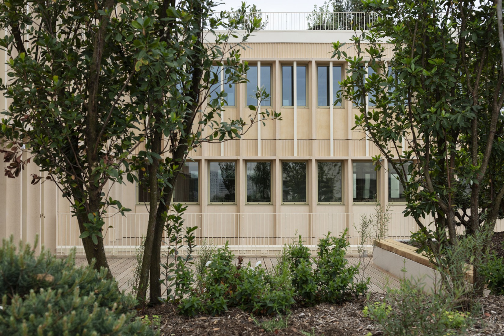 Mokuzai by It's Architecture. Photograph by Agnès Clotis.