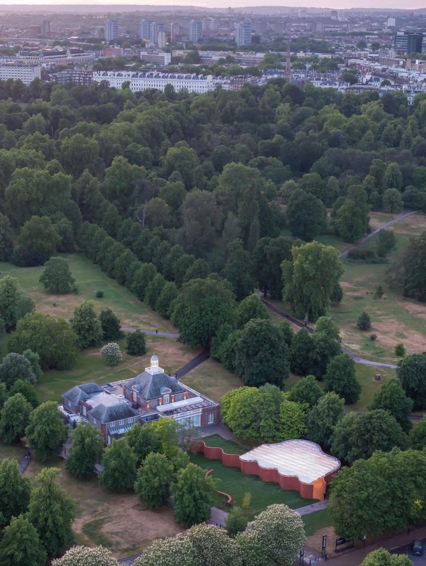 A serpentine by LANZA atelier. Serpentine Pavilion 2026. Photograph by Iwan Baan.