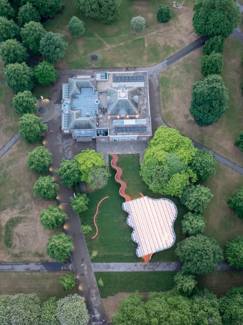 A serpentine by LANZA atelier. Serpentine Pavilion 2026. Photograph by Iwan Baan.