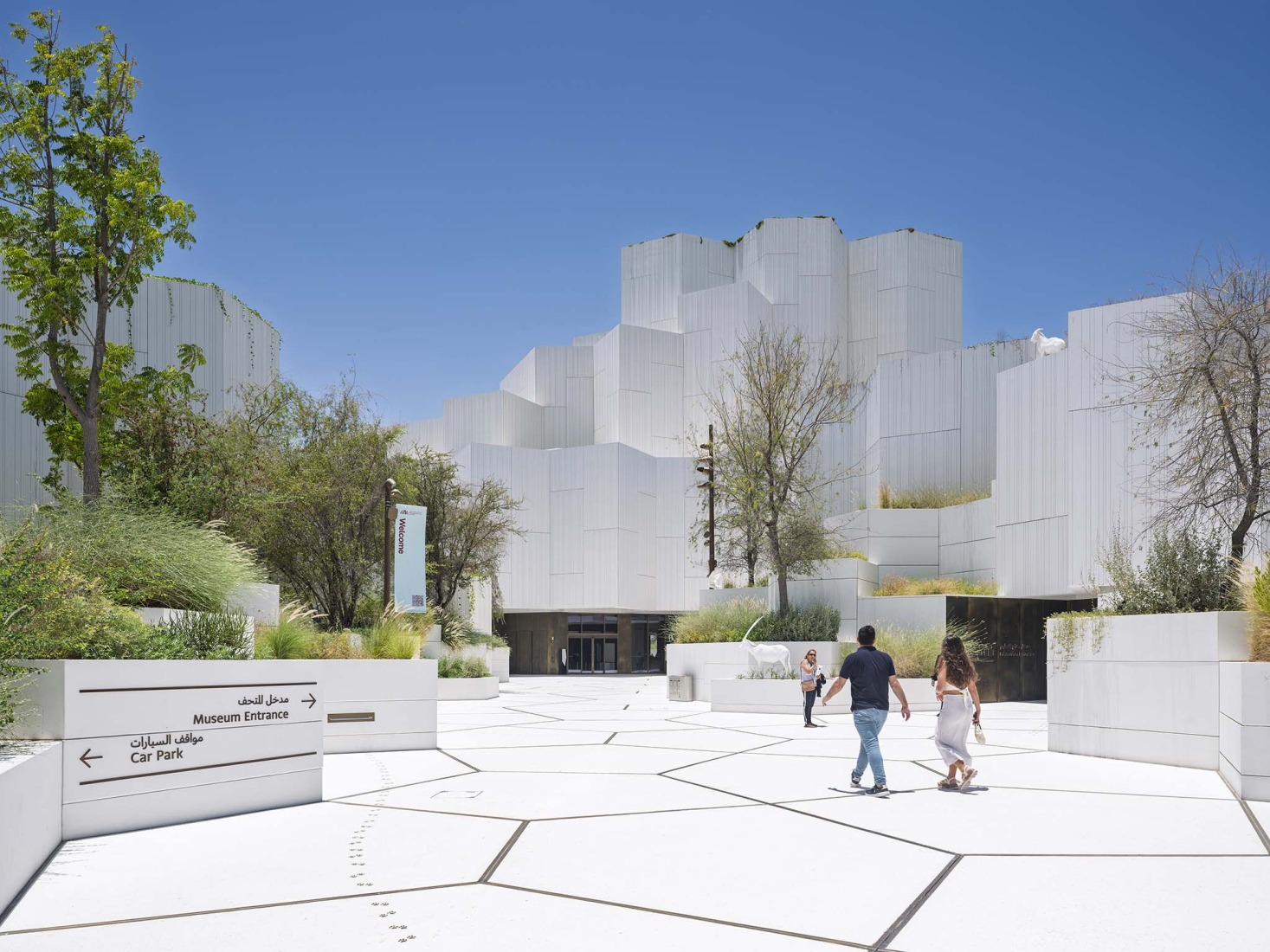 Museo de Historia Natural de Abu Dabi por Mecanoo. Fotografía por Ossip Architectuurfotografie.