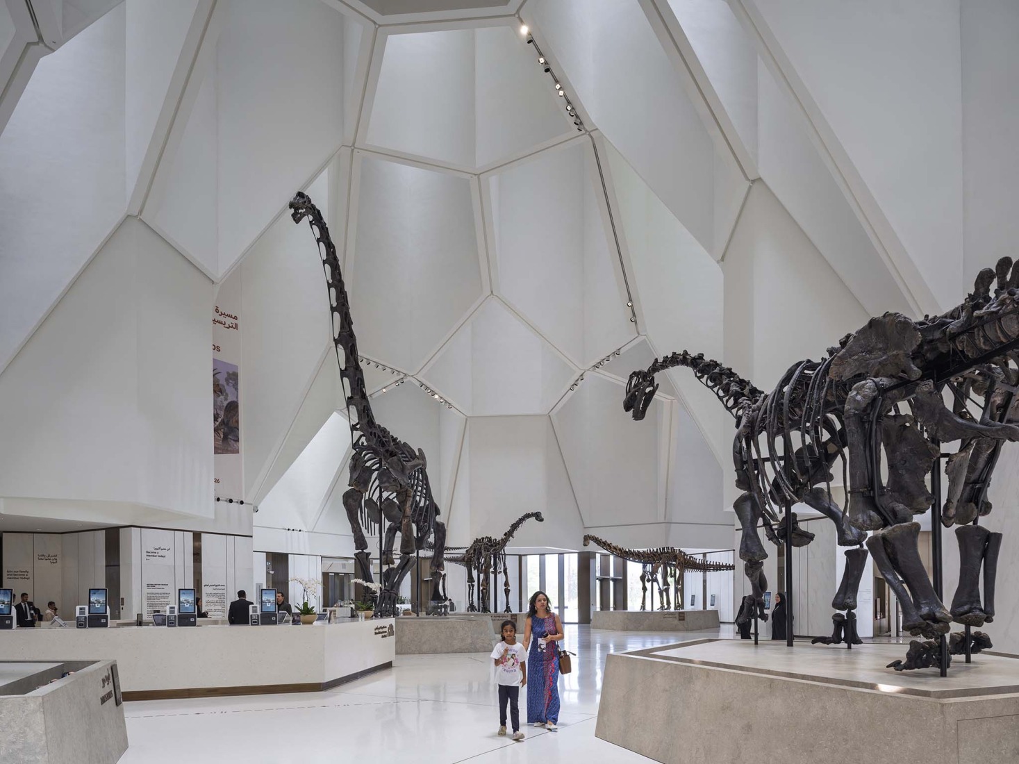 Museo de Historia Natural de Abu Dabi por Mecanoo. Fotografía por Ossip Architectuurfotografie.