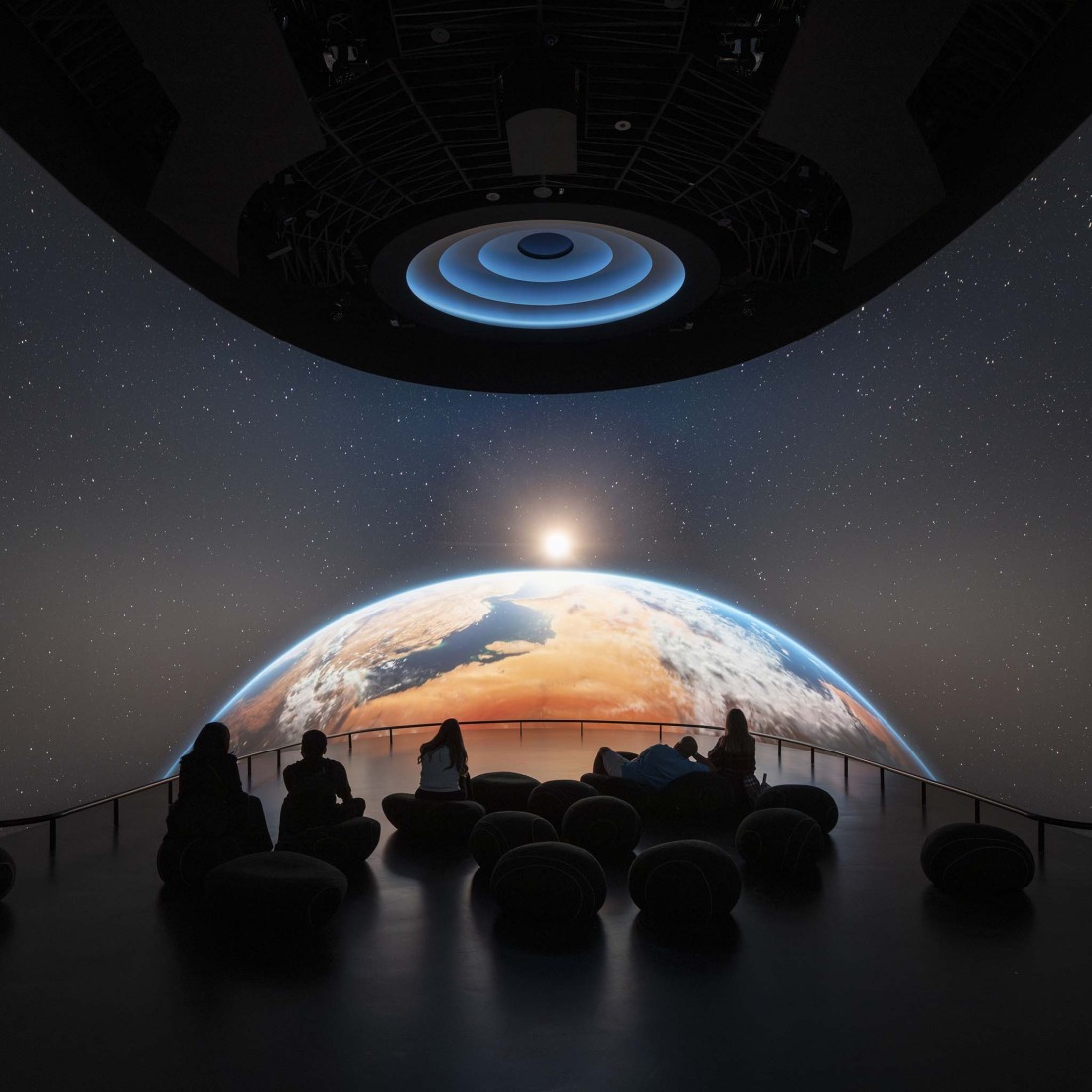 Museo de Historia Natural de Abu Dabi por Mecanoo. Fotografía por DEED Studio.