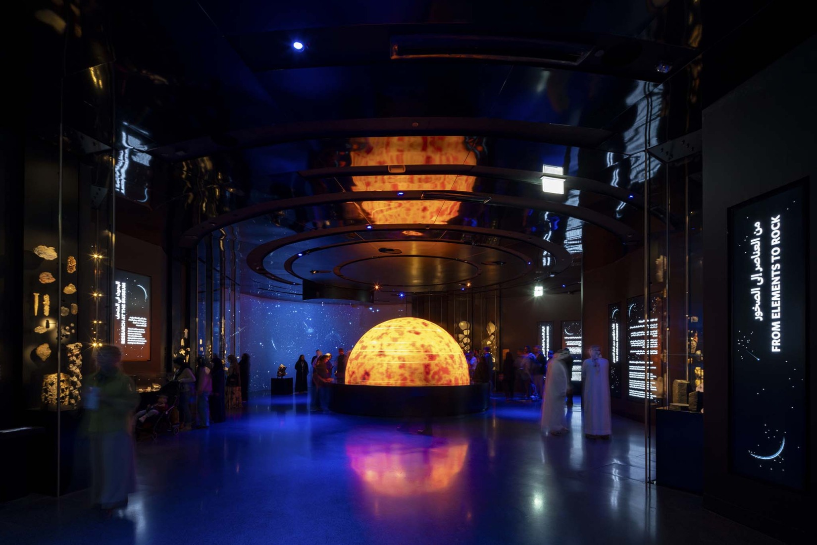 Museo de Historia Natural de Abu Dabi por Mecanoo. Fotografía por DEED Studio.