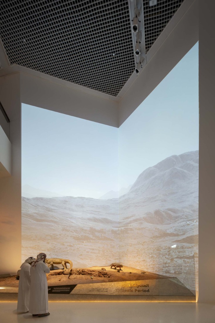 Museo de Historia Natural de Abu Dabi por Mecanoo. Fotografía por DEED Studio.