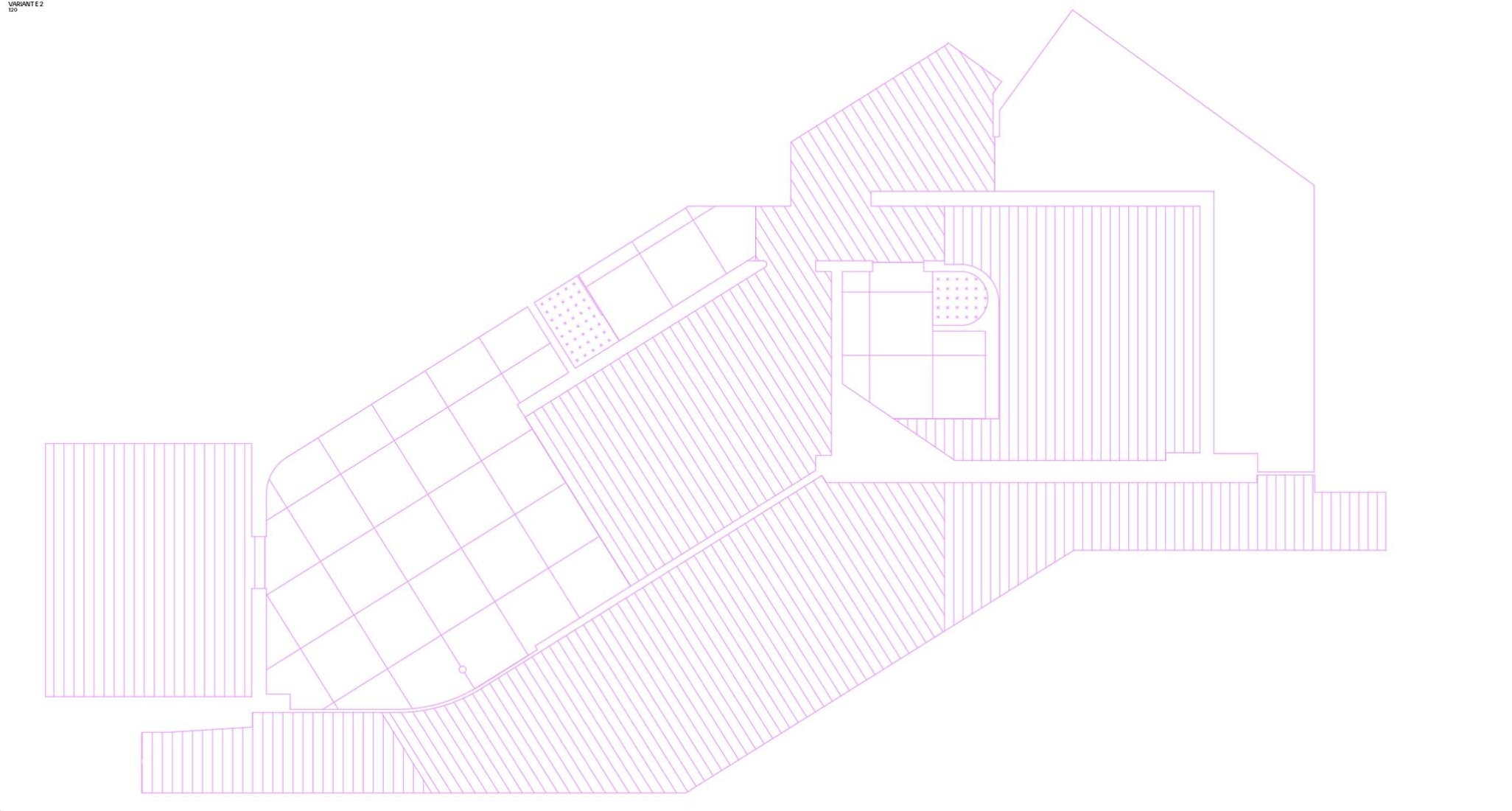 Diagrama. Casa Conte por Messner Architects.