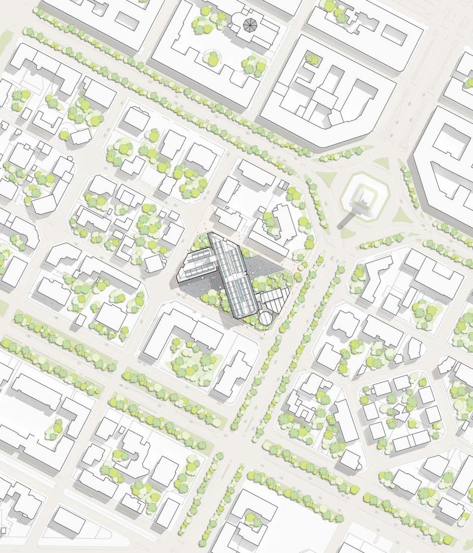 Site plan. GAM Torino by MVRDV.