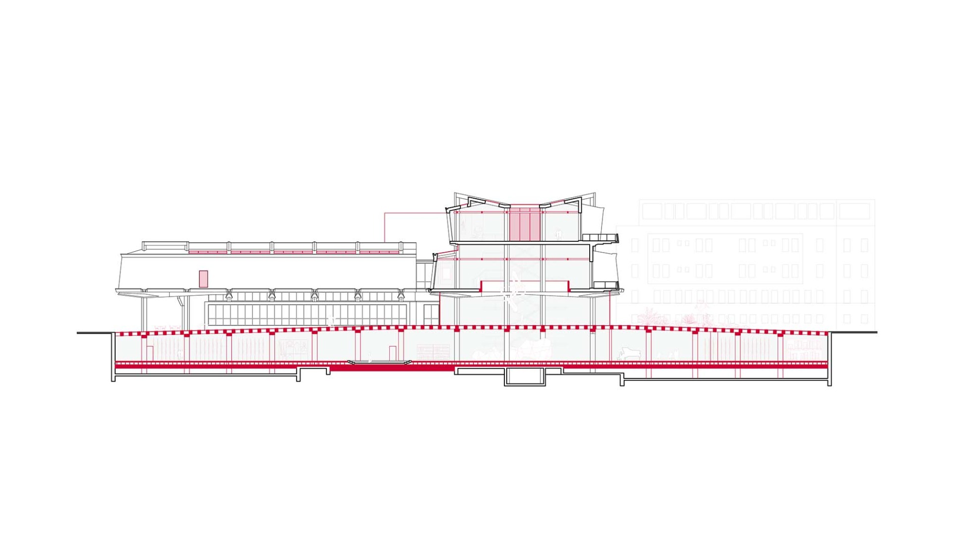 Section. GAM Torino by MVRDV.