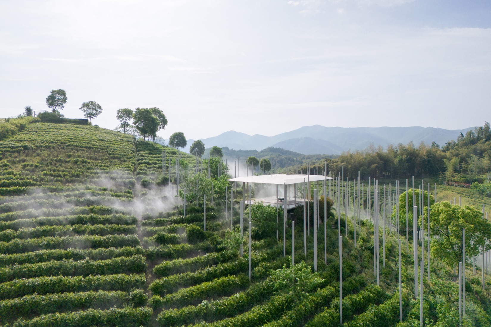 "Cloud Tea Room" by PLAT ASIA. Photograph by Arch-Exist Photography.