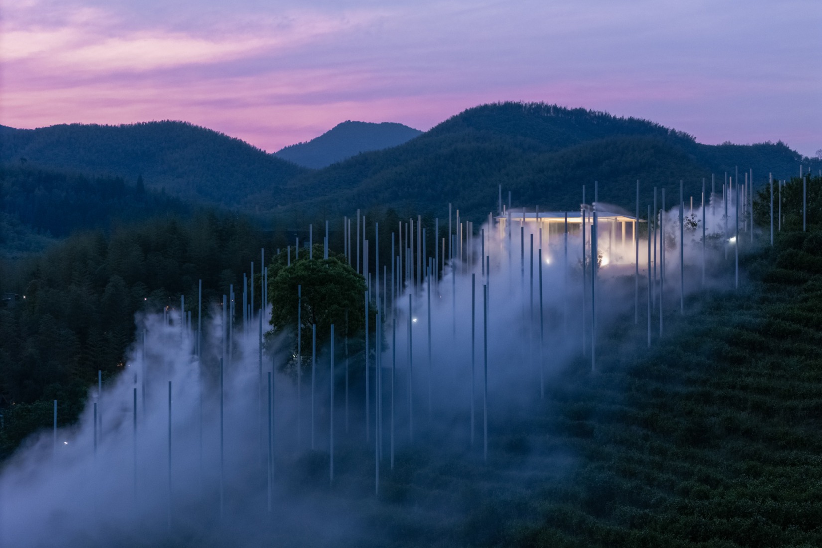 "Cloud Tea Room" by PLAT ASIA. Photograph by Arch-Exist Photography.
