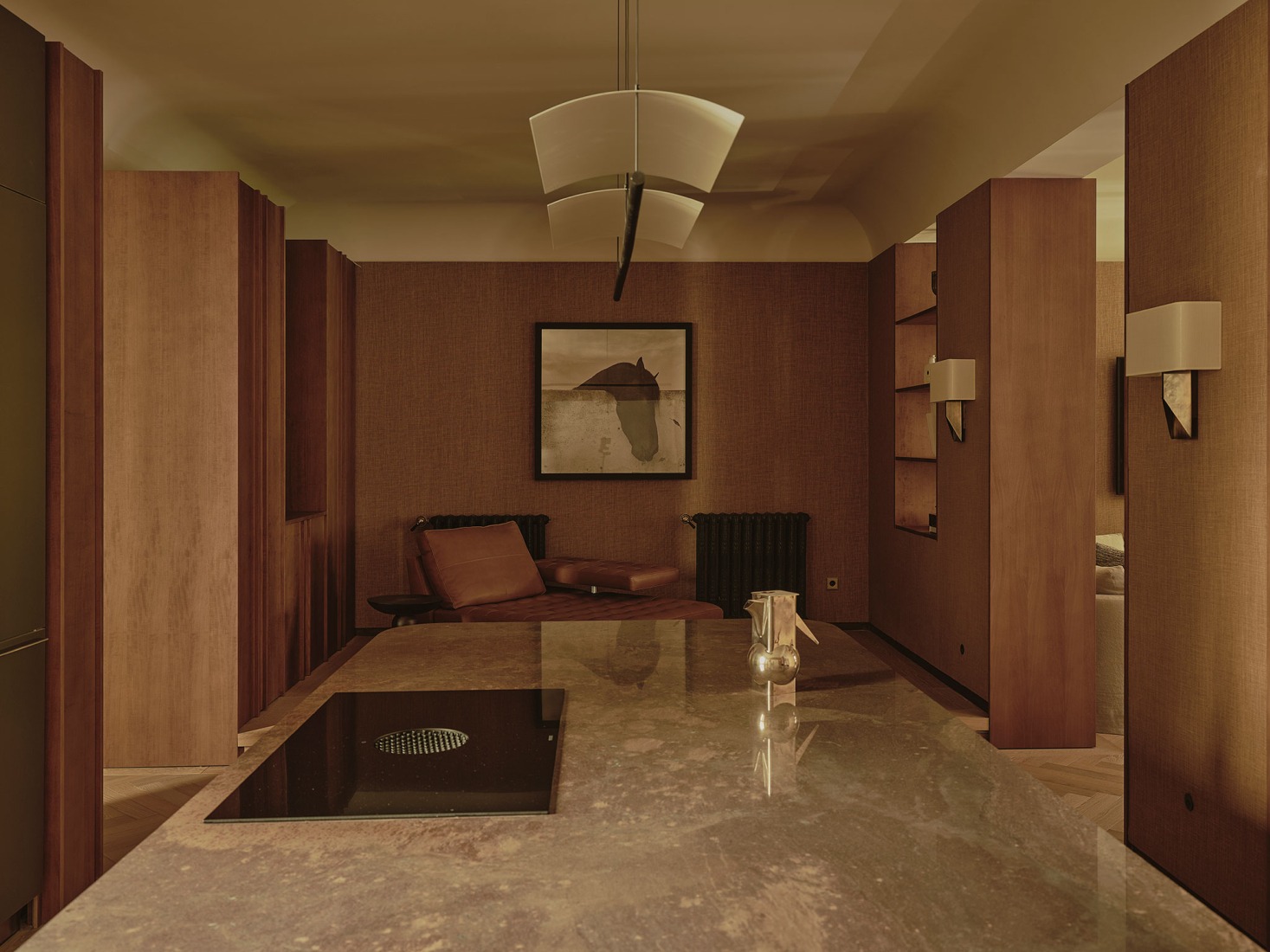Home renovation in Conde de Aranda, by Pulso Estudio + Pr Arquitectura. Photography by David Zarzoso.