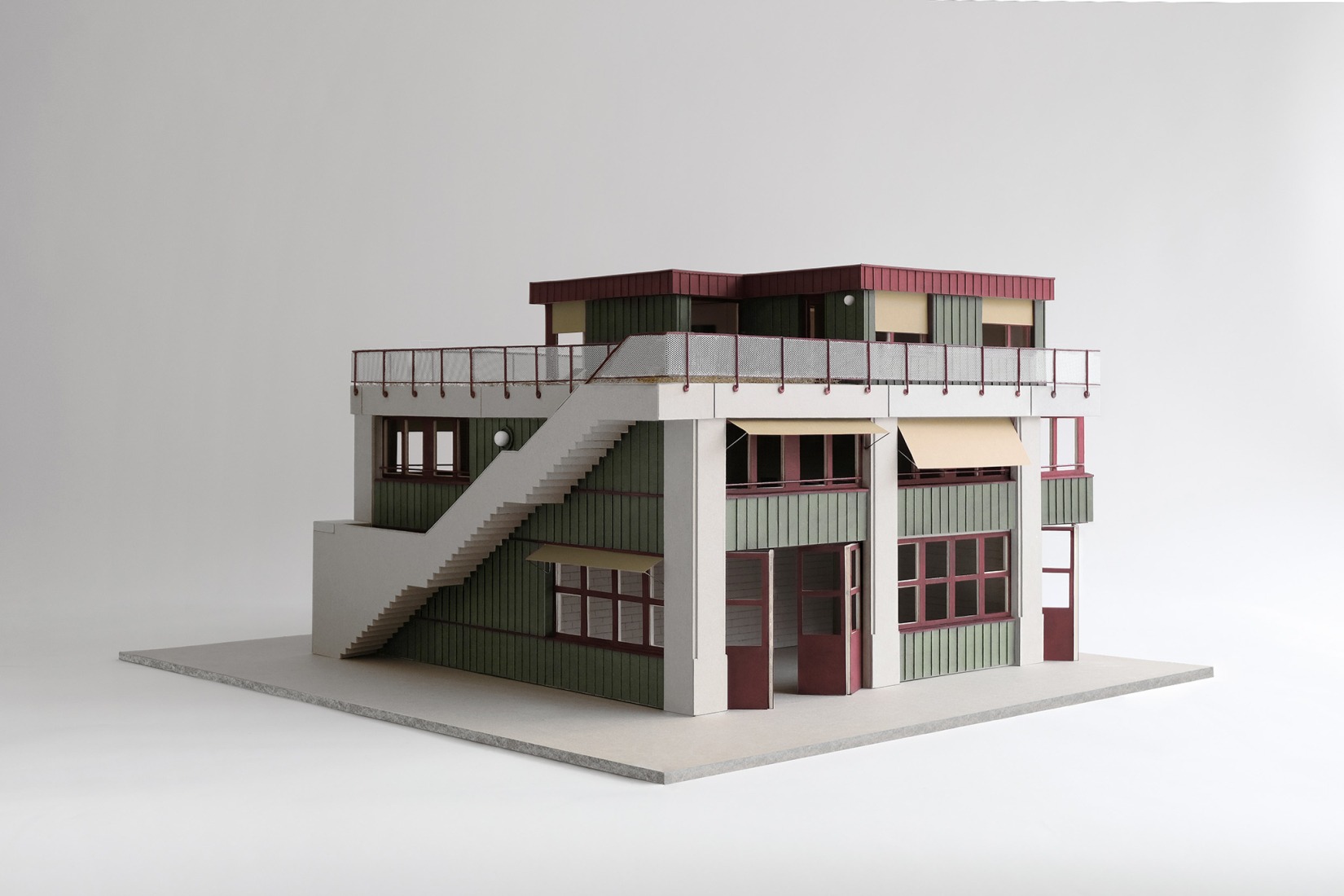 Maqueta. Edificio de uso mixto en Forel por Samir Alaoui Architects Sàrl. Fotografía por Samir Alaoui.
