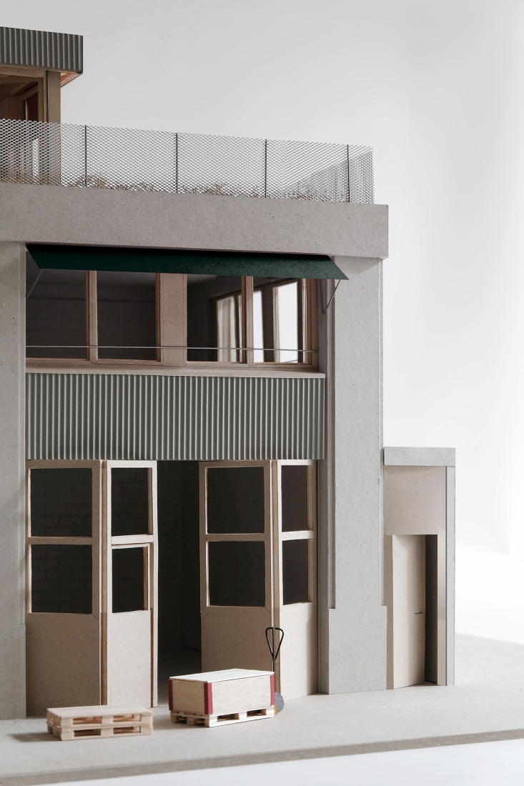 Maqueta. Edificio de uso mixto en Forel por Samir Alaoui Architects Sàrl. Fotografía por Samir Alaoui.