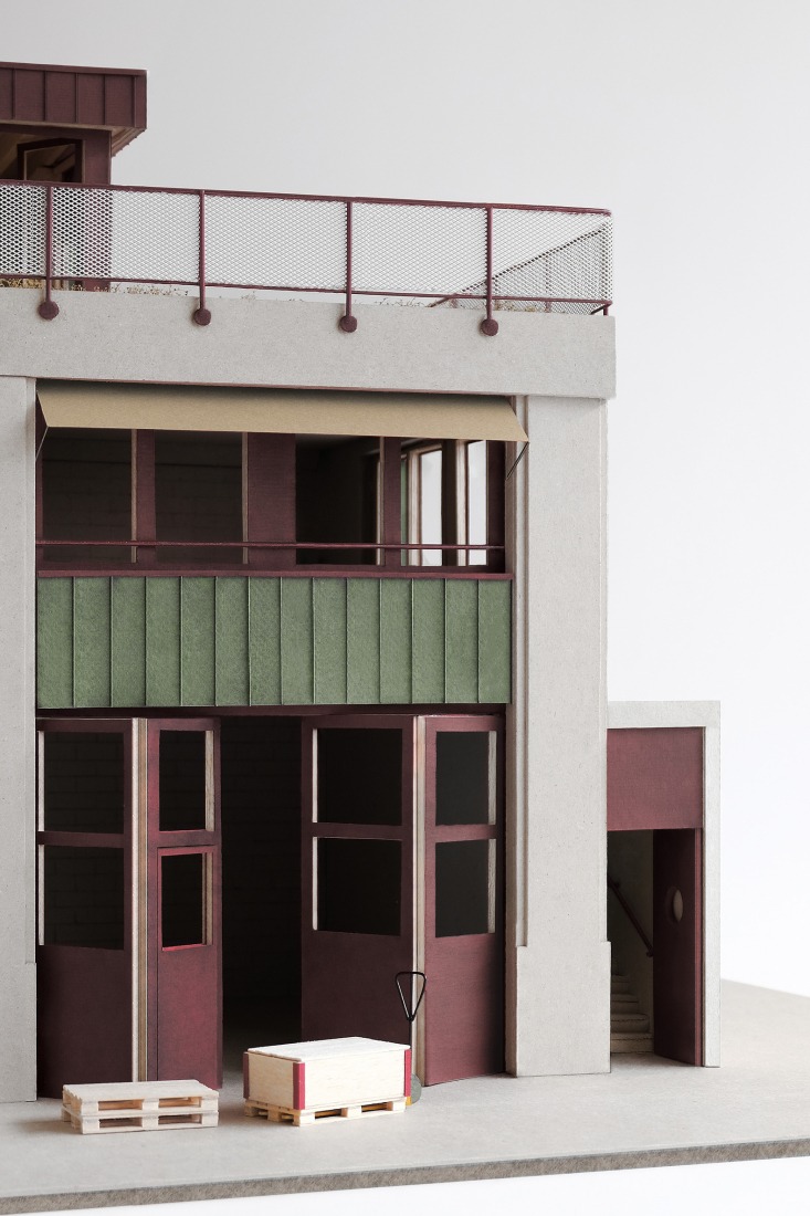Maqueta. Edificio de uso mixto en Forel por Samir Alaoui Architects Sàrl. Fotografía por Samir Alaoui.
