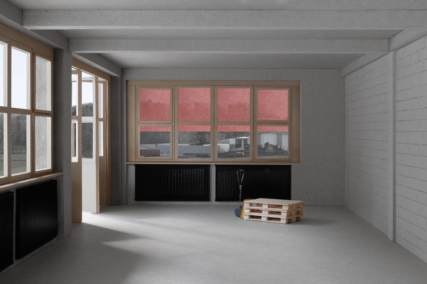Maqueta. Edificio de uso mixto en Forel por Samir Alaoui Architects Sàrl. Fotografía por Samir Alaoui.