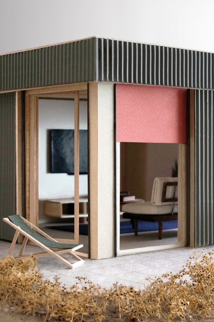 Maqueta. Edificio de uso mixto en Forel por Samir Alaoui Architects Sàrl. Fotografía por Samir Alaoui.