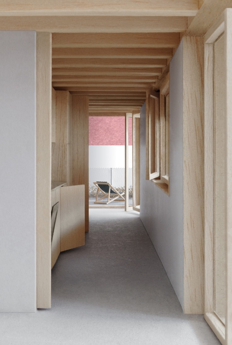 Maqueta. Edificio de uso mixto en Forel por Samir Alaoui Architects Sàrl. Fotografía por Samir Alaoui.