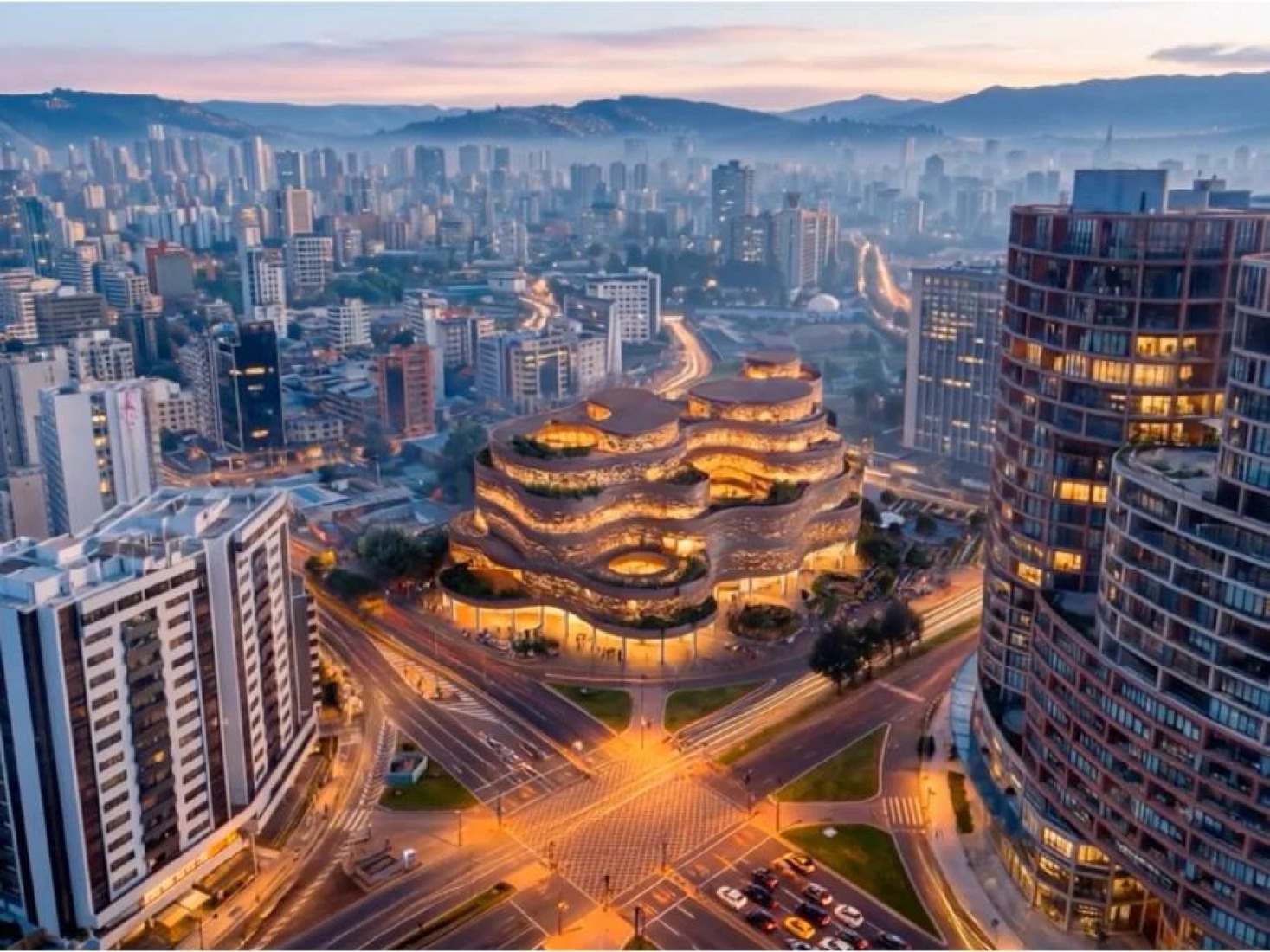 Propuesta ganadora en la fase final del concurso para proyectar el nuevo Museo Nacional del Ecuador. «Estratos Vivos», de SANAA junto con A0, CPA y JHS.