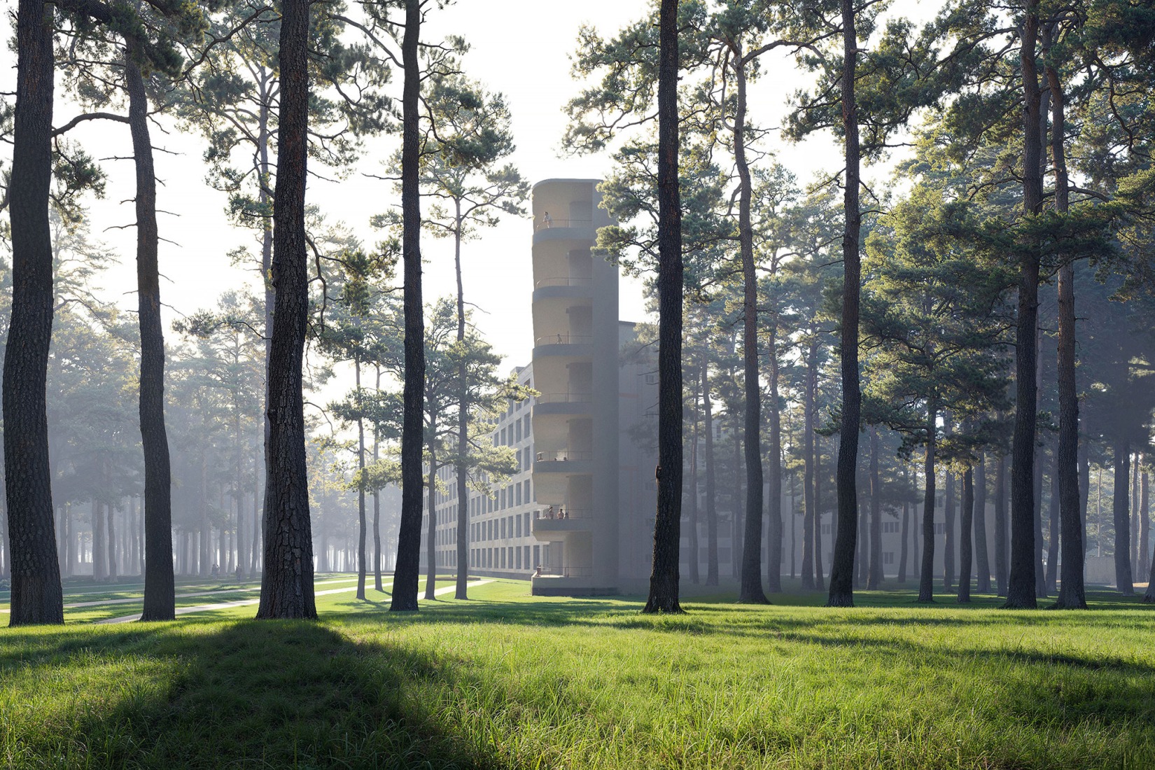 Master plan for the Paimio Sanatorium by Snøhetta. Rendering by Proloog/Snøhetta. 