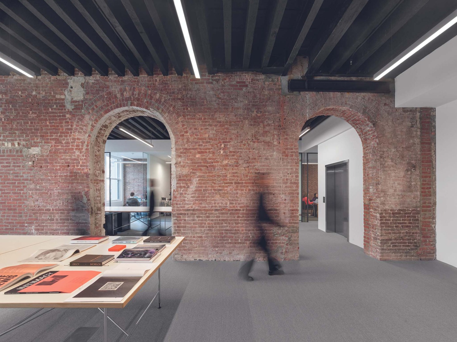 Marian Goodman Gallery by studioMDA. Photograph by Roland Halbe.
