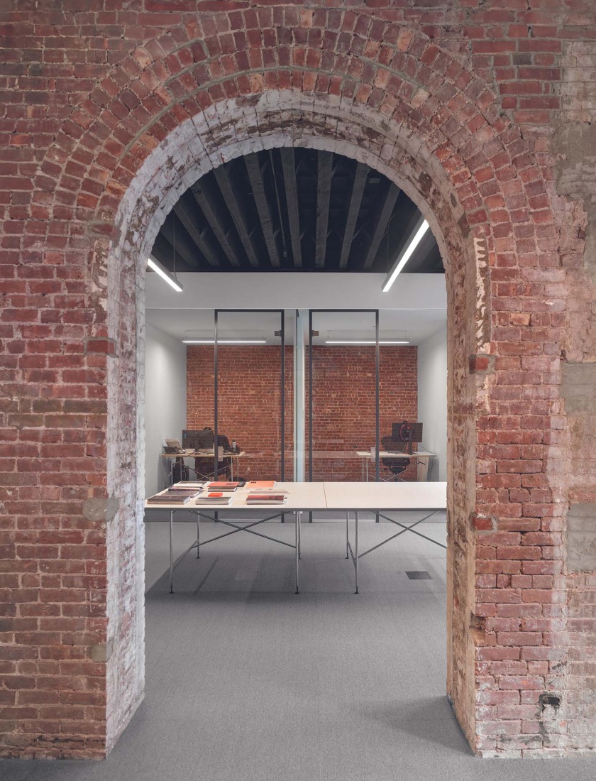 Marian Goodman Gallery by studioMDA. Photograph by Roland Halbe.