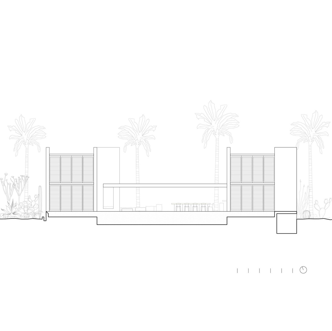 Alzado. Casa Macahuite por Studiofont. 