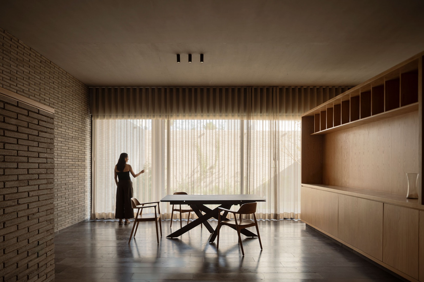 "Casa Refugio" by Taller Segovia Molina. Photograph by César Belio.