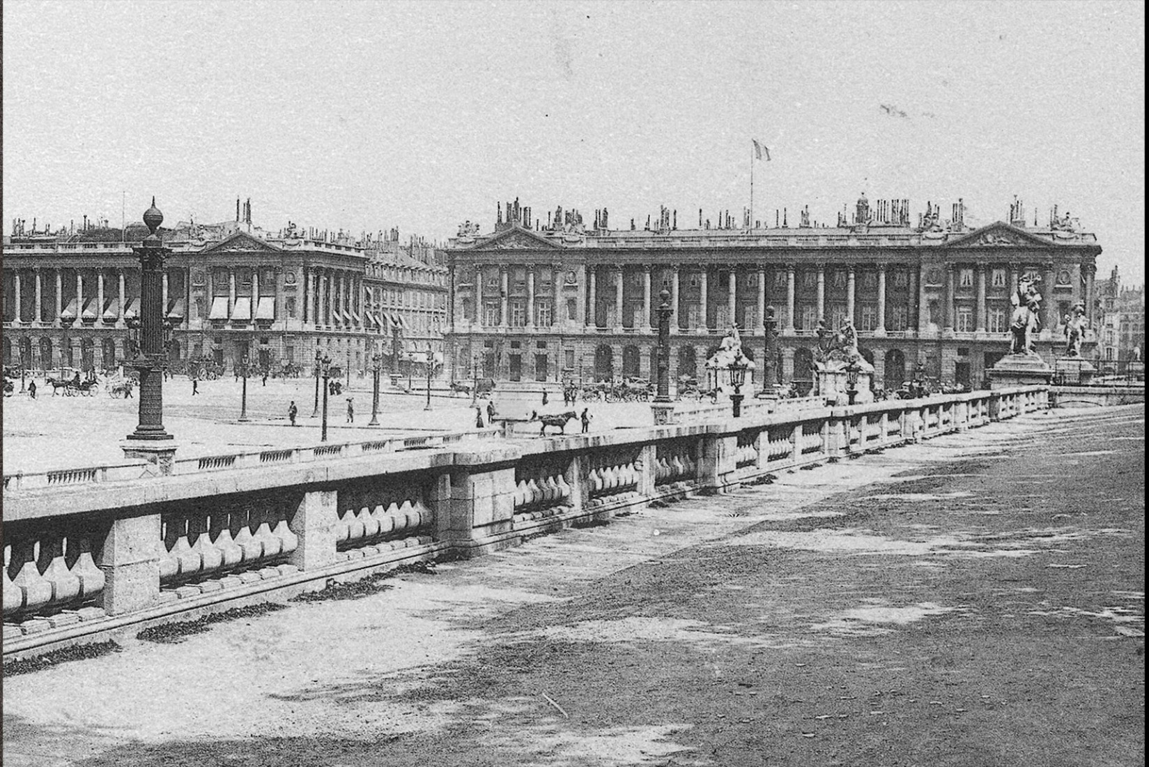 Historical archive images. The Al Thani Collection at the Hôtel de la Marine.