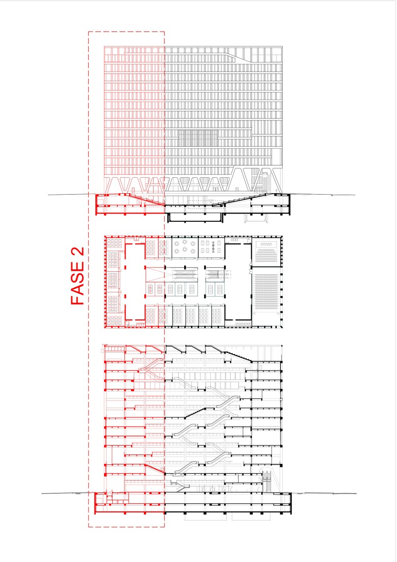 Diagrama. Fundación Universitaria Compensar por Bermúdez Arquitectos.